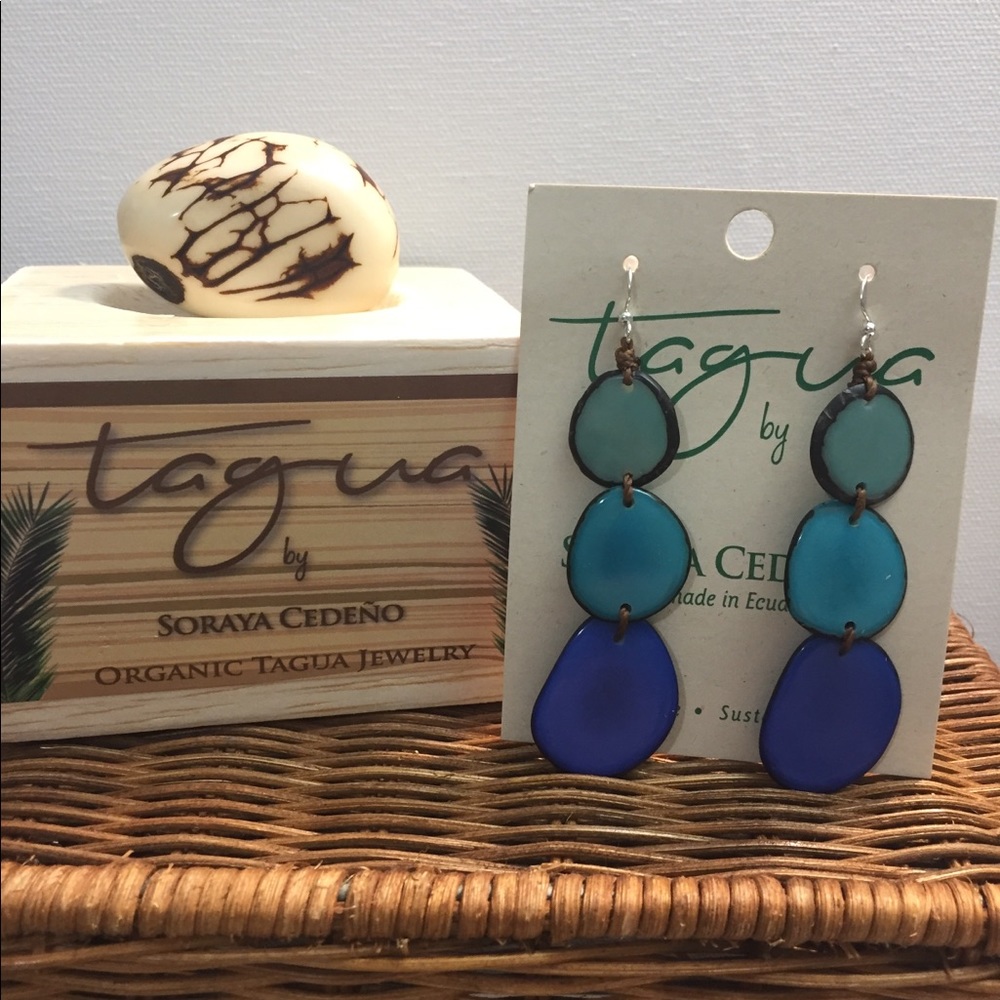 Tagua Earrings